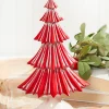 New 13" Nordic Striped Christmas Tree Christmas Accents