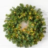 Online 30" Norway Pine Wreath LED Wreaths|Christmas Wreaths