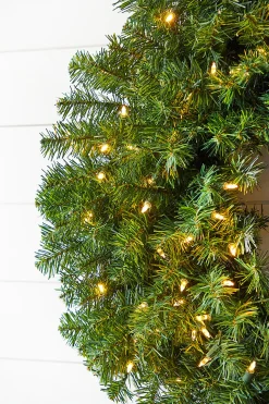 Online 30" Norway Pine Wreath LED Wreaths|Christmas Wreaths