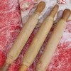 Fashion 18” Park Hill Large Country Wood Rolling Pin Christmas Accents