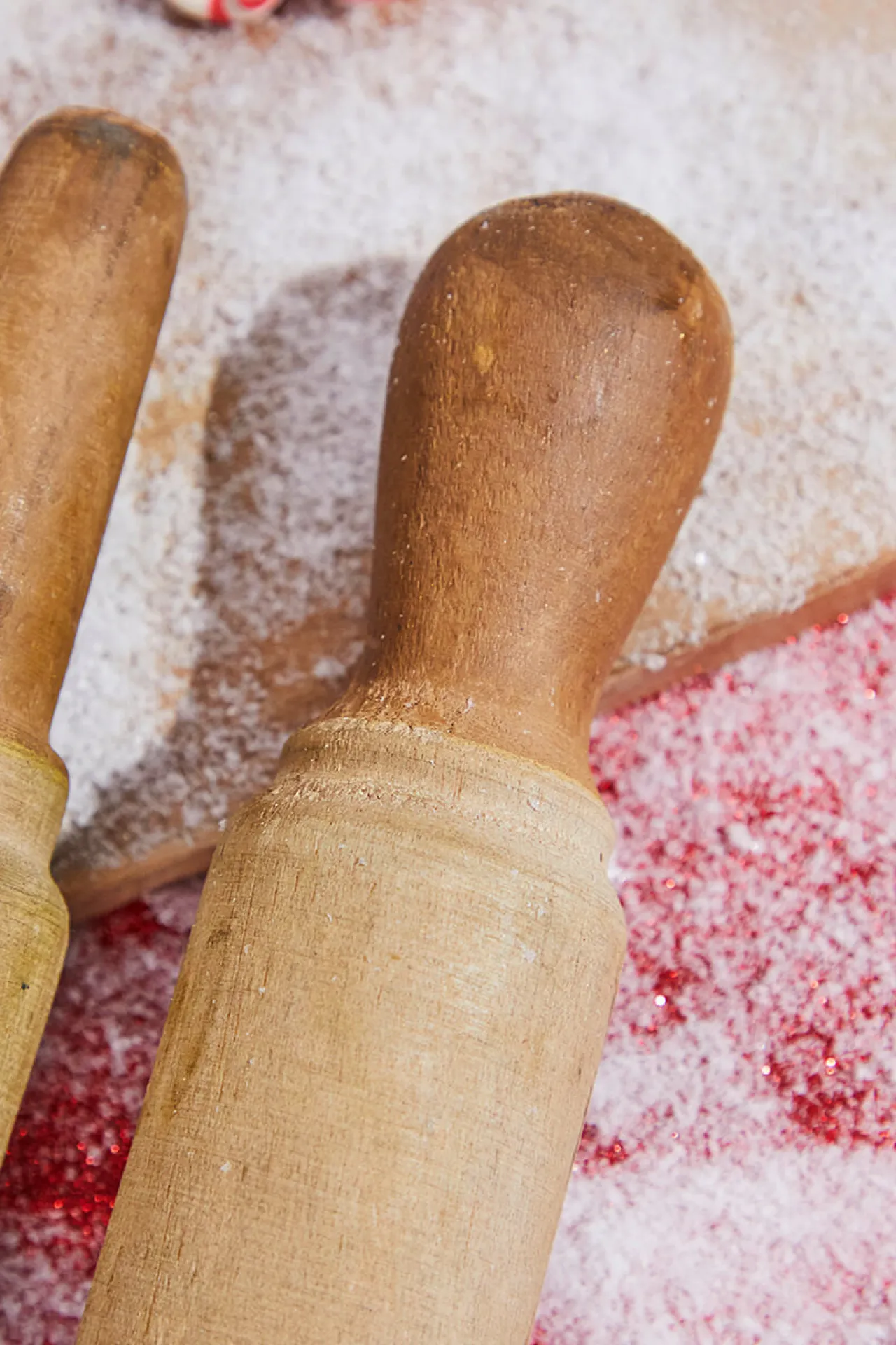 Fashion 18” Park Hill Large Country Wood Rolling Pin Christmas Accents