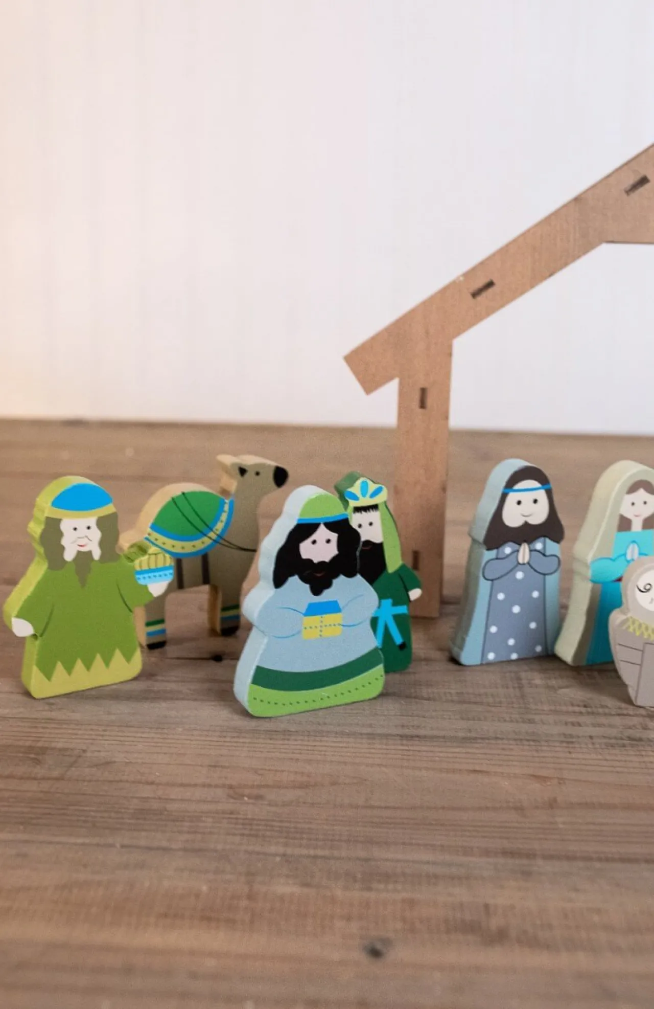 Cheap 12 Piece Children’s Nativity Set Christmas Accents