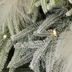 New 9' Pine And Pampas Artificial Christmas Tree With 700 Warm White LED Lights Christmas Trees|Christmas Trees