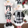 Outlet 30” Plush Holiday Standing Elf Christmas Accents