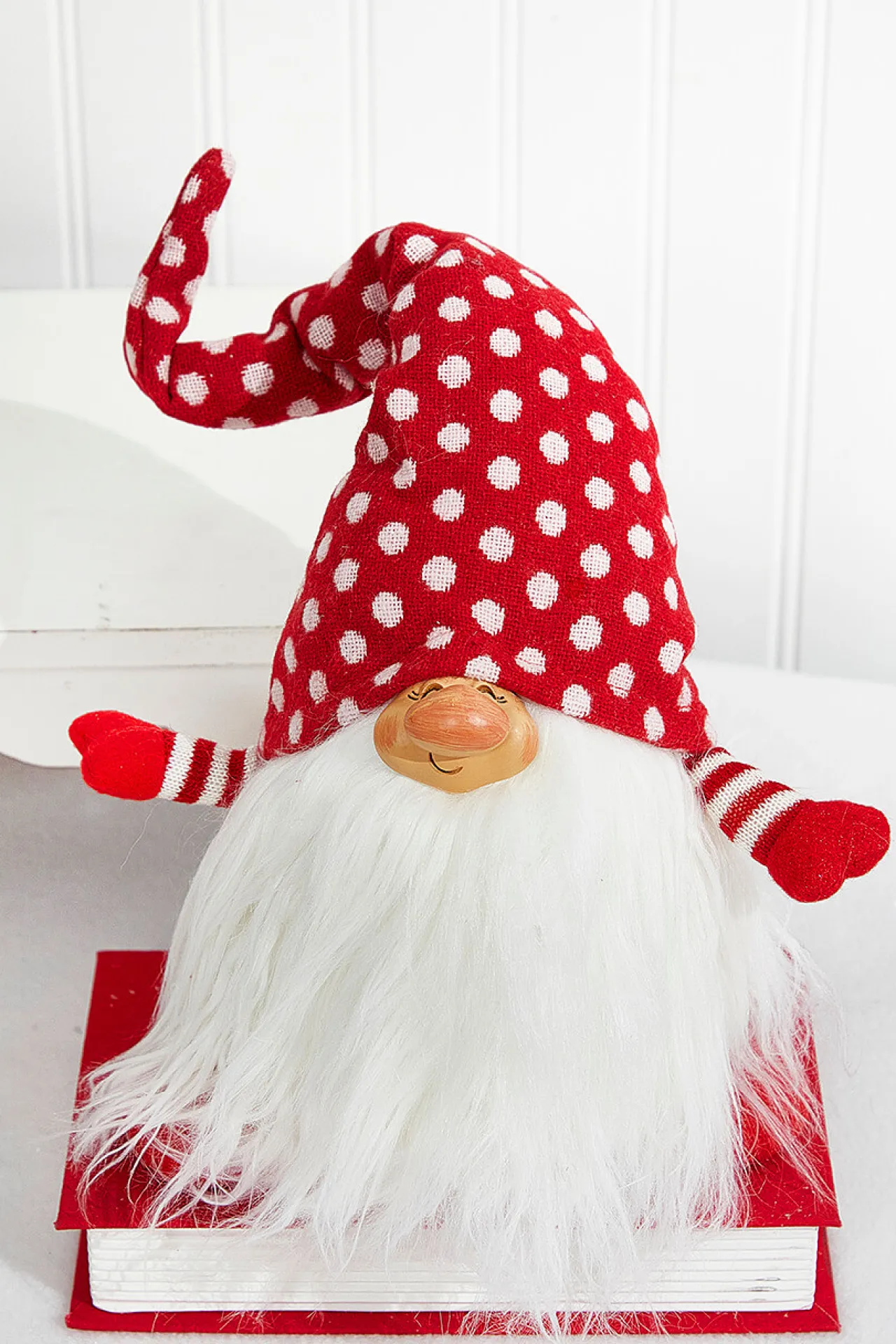 Fashion 16” Polka Dot Gnome Christmas Accents