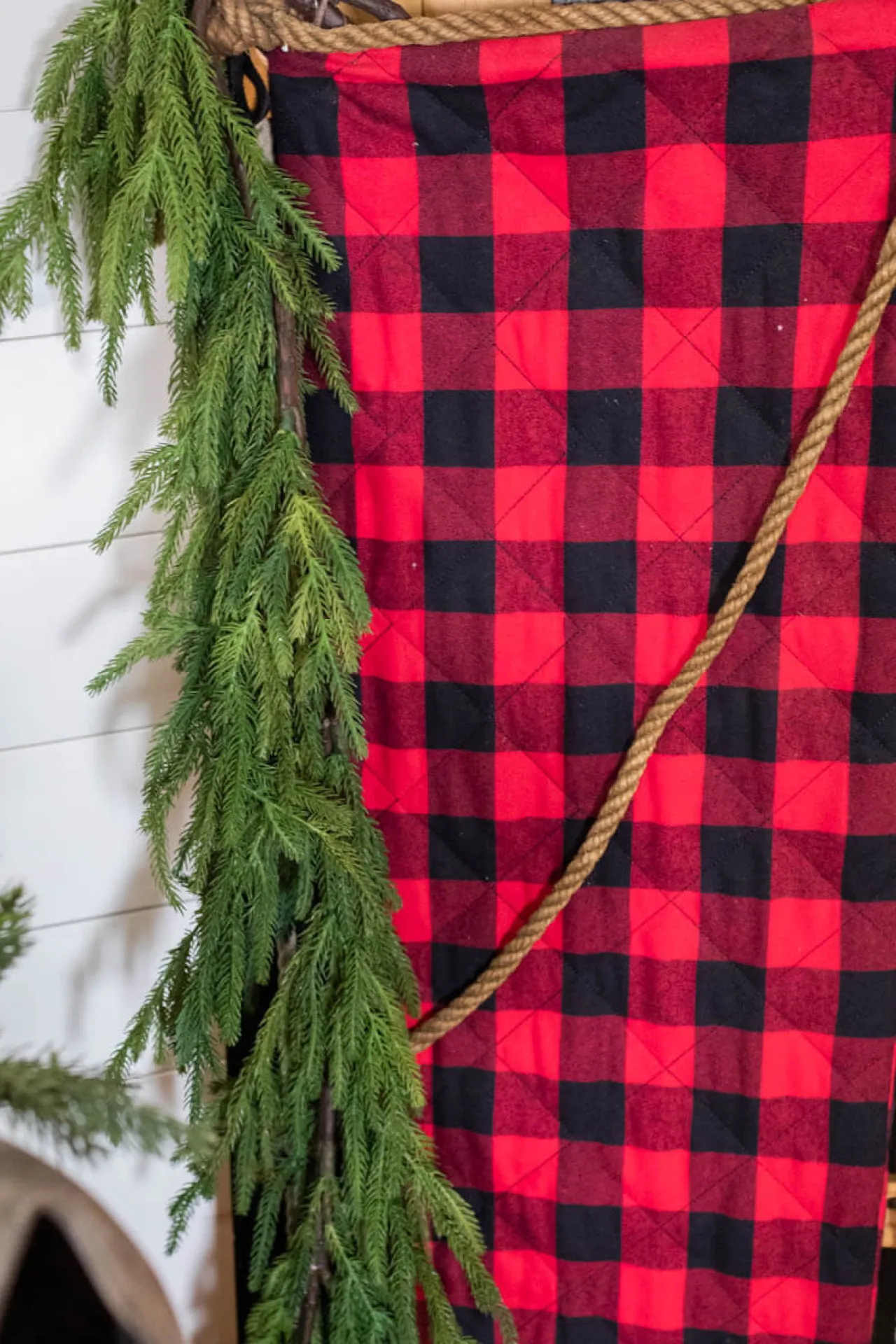 Shop 72” Real Touch Norfolk Pine Garland Christmas Garlands|Natural Greenery