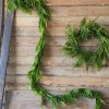 Hot 192” Real Touch Norfolk Pine Garland Christmas Garlands|Natural Greenery