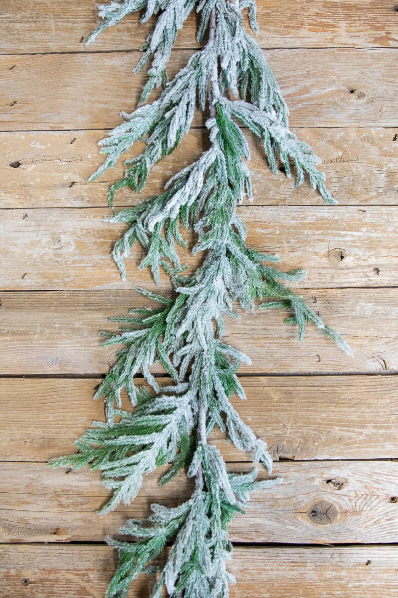 Flash Sale 60” Real-Touch Flocked Norfolk Garland Christmas Garlands|Natural Greenery
