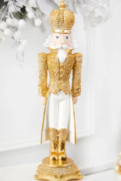 Outlet 18" Resin Diamond Opulent Nutcracker Christmas Accents