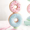 Outlet 11.5” Resin Donut Candle Holder Christmas Accents