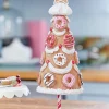 Hot 14" Resin Donut Tree Christmas Accents