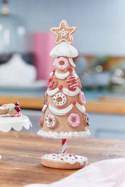 Best 11" Resin Donut Tree Christmas Accents