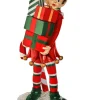 Clearance 48" Resin Elf Holding Packages Christmas Resin