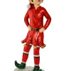 Flash Sale 54" Resin Elf With Hands On Hip Christmas Resin