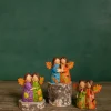 Fashion 3" Resin Forest Angel Friends Christmas Accents