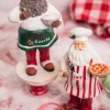 Store 8" Resin Holiday Chef Santa Christmas Accents