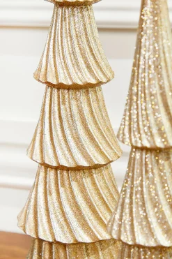 Best 17" Resin Modern Tree Christmas Accents