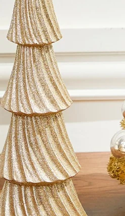 Hot 14" Resin Modern Tree Christmas Accents