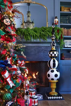 New 71.5” Resin Nutcracker Finial Decoration Christmas Resin