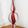 Hot 18" Resin Peppermint Finial Christmas Accents
