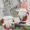 Store 13” Resin Santa Gnome Figurine Christmas Accents
