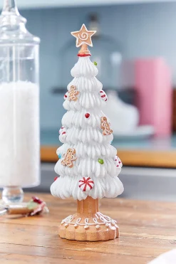 Cheap 13" Resin Sweets Tree Christmas Accents