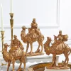 Shop 13" Resin Three Kings On Camels - Set Of 3 Christmas Accents