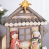 Discount 9” Resin Traditional Kid Nativity Scene Christmas Accents