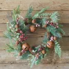 Online 18" Rustic Bell Wreath Christmas Wreaths