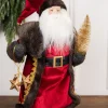 Discount 19” Santa Figure With Stars & Tree Christmas Accents