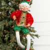Clearance 30" Sequin Bendable Elf Christmas Accents