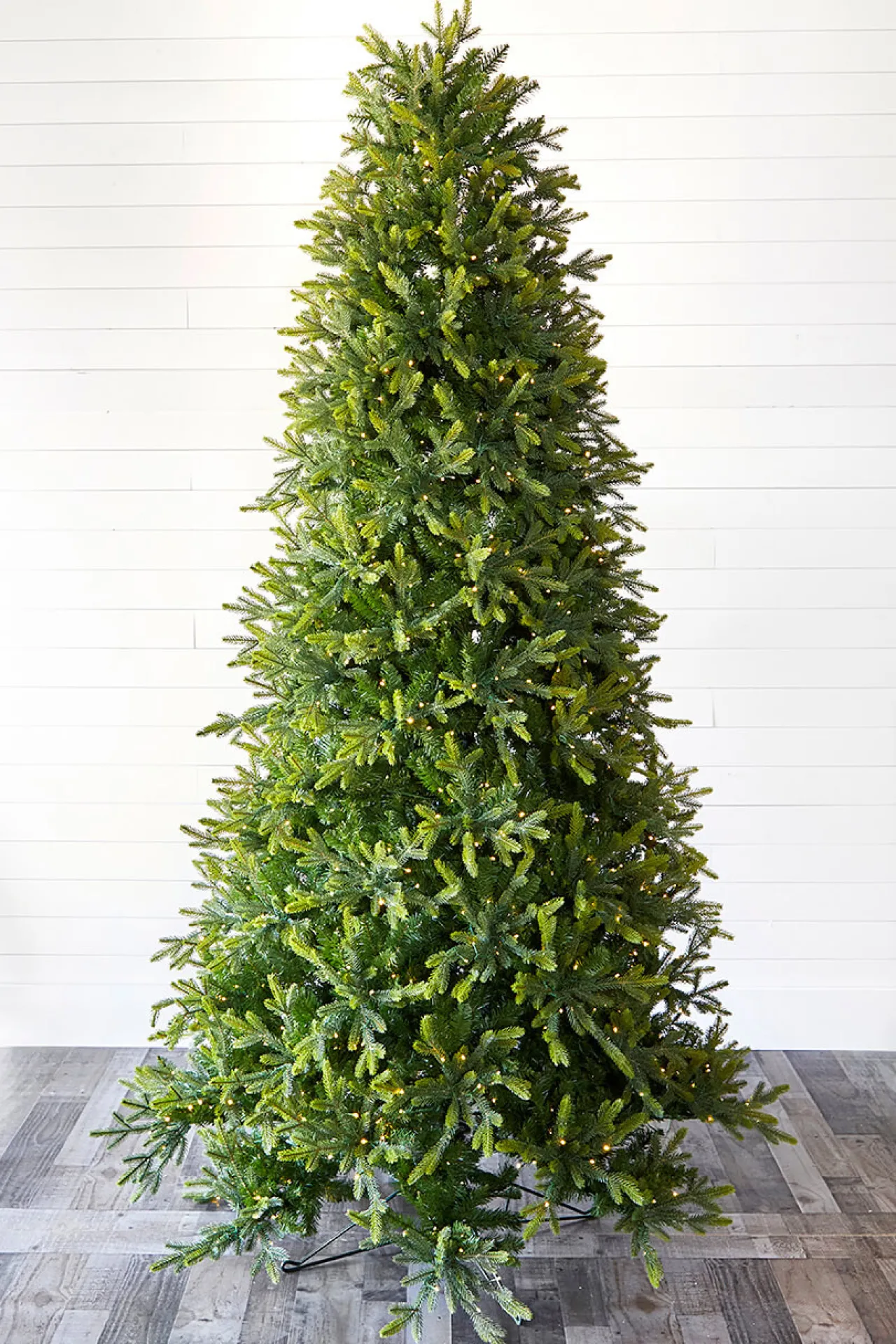 New 9' Slim Trinity Pine Artificial Christmas Tree With 1150 Color-Changing Lights Christmas Trees|Christmas Trees