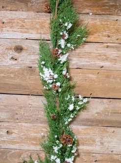 Flash Sale 48” Snow Western Cedar Garland Christmas Garlands