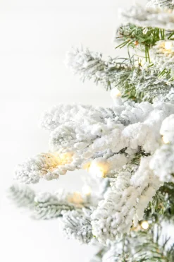 Sale 7.5' Snowcrest Pencil Pine Artificial Christmas Tree With 500 Color-Changing Lights Christmas Trees|Christmas Trees