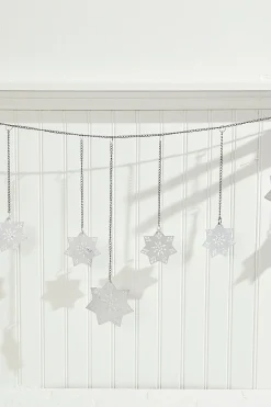 Discount 54" Snowflake Garland Christmas Garlands