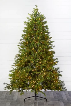 Flash Sale 7.5' Southern Fir With 1400 3mm Lights Christmas Trees|Christmas Trees