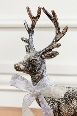 Cheap 13" Standing Buck Deer Christmas Accents