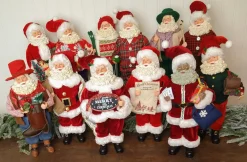 Online 12” Standing Santa - The Nicholas Collection Christmas Accents