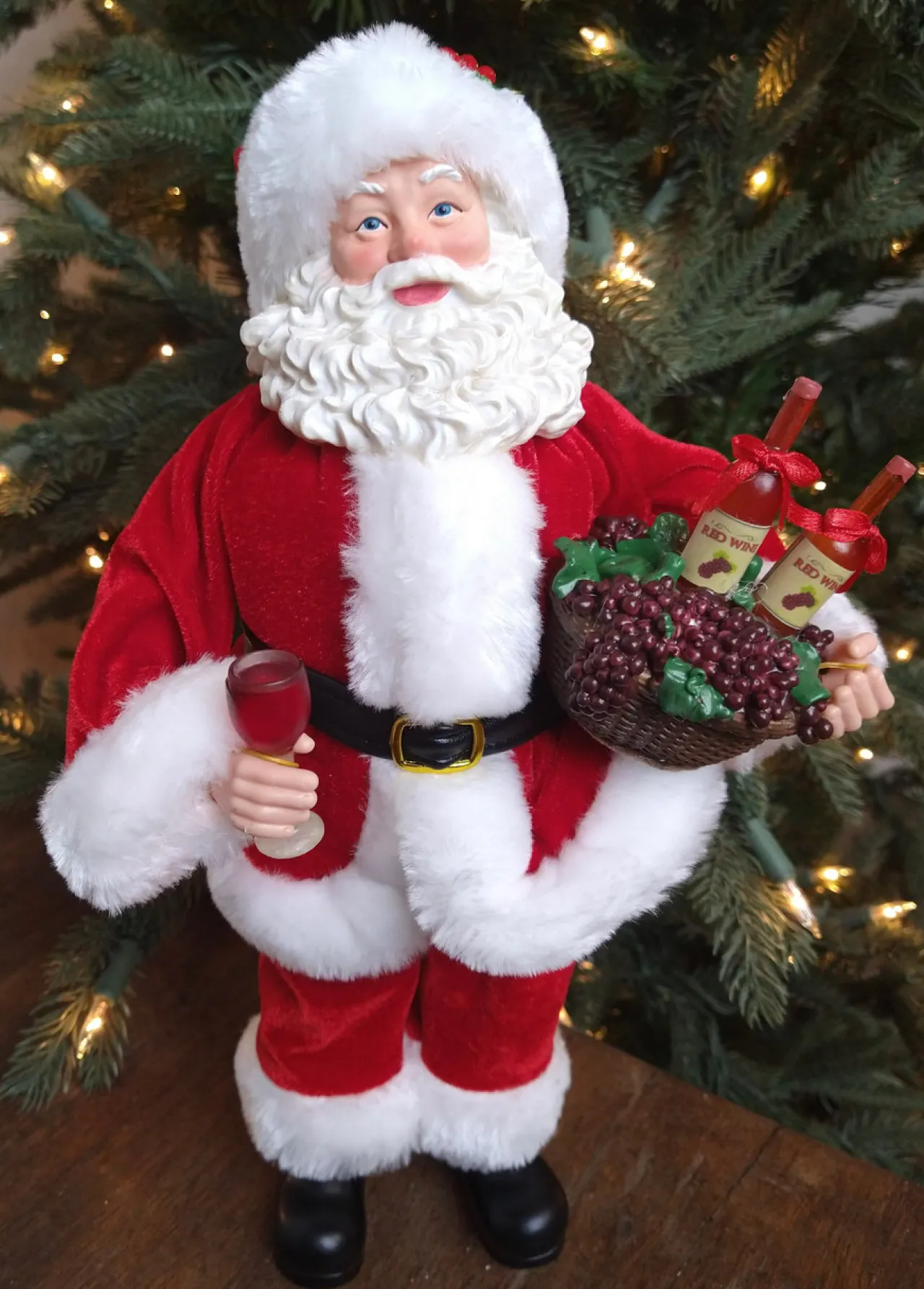 Online 12” Standing Santa - The Nicholas Collection Christmas Accents