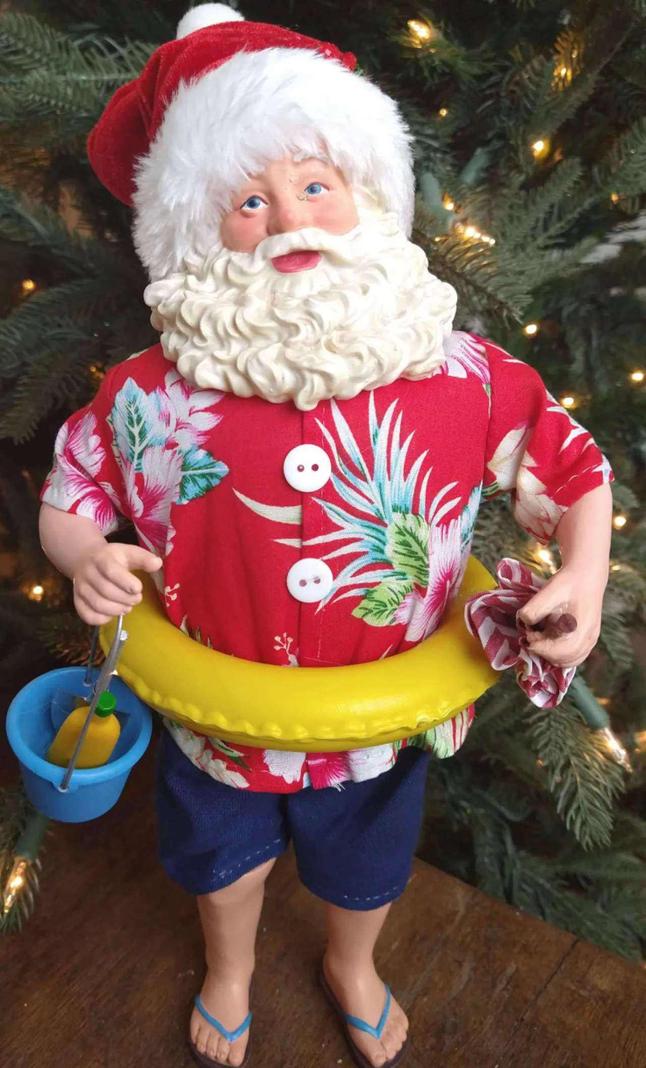 Online 12” Standing Santa - The Nicholas Collection Christmas Accents