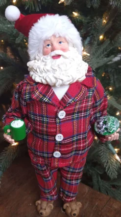 Online 12” Standing Santa - The Nicholas Collection Christmas Accents