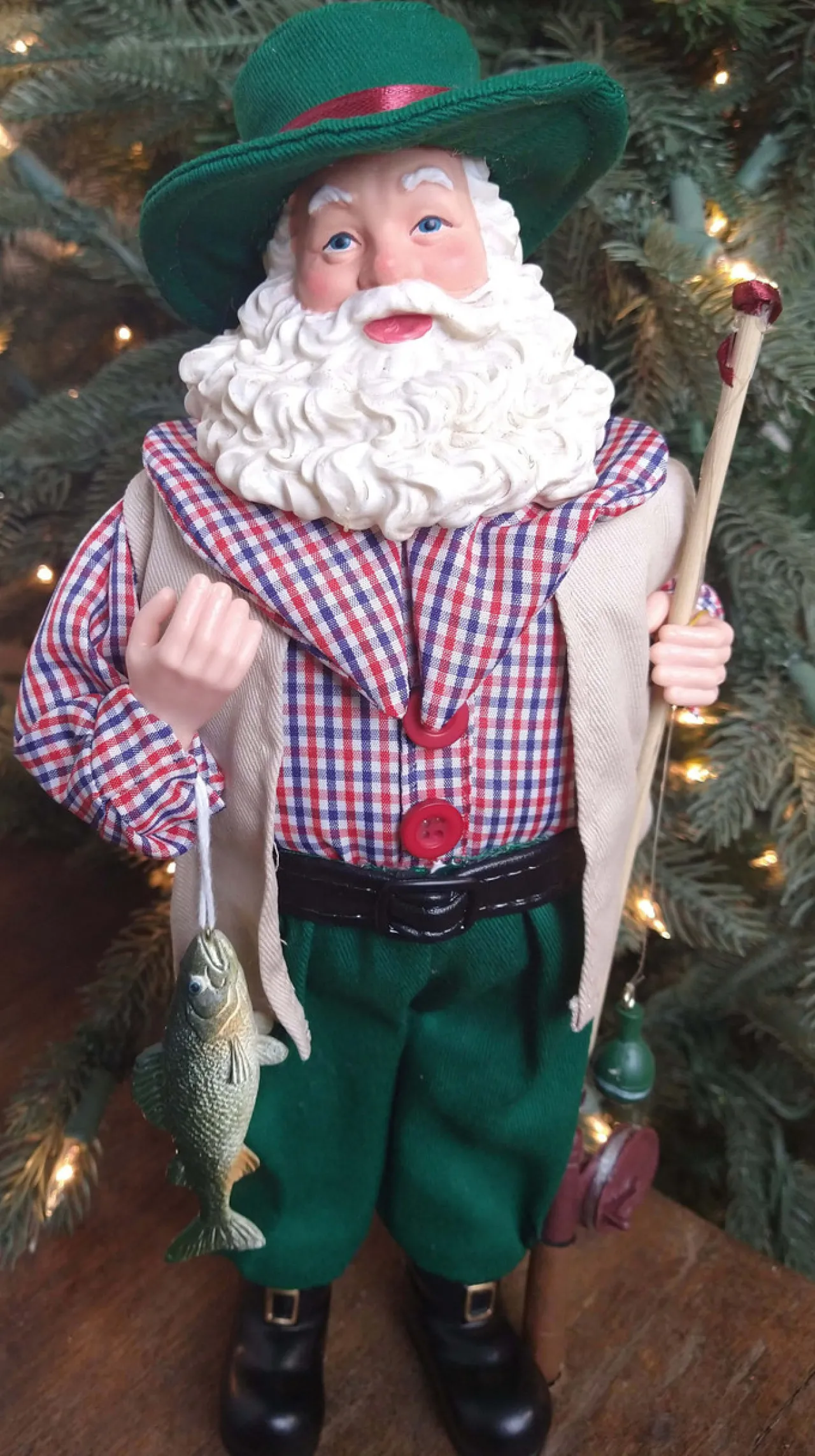 Online 12” Standing Santa - The Nicholas Collection Christmas Accents