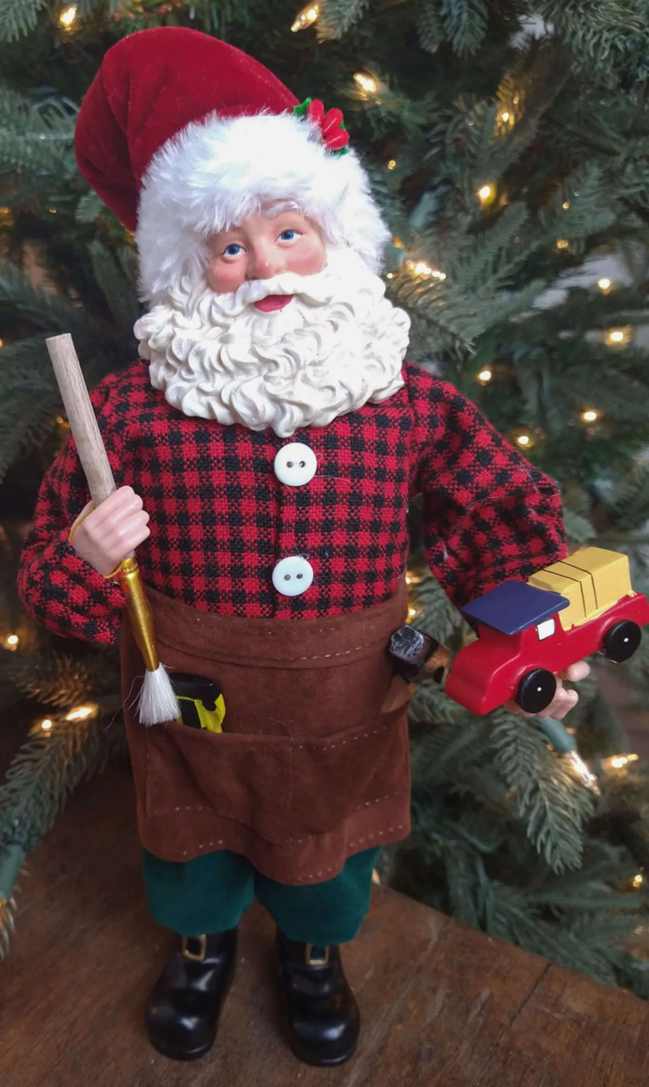 Online 12” Standing Santa - The Nicholas Collection Christmas Accents