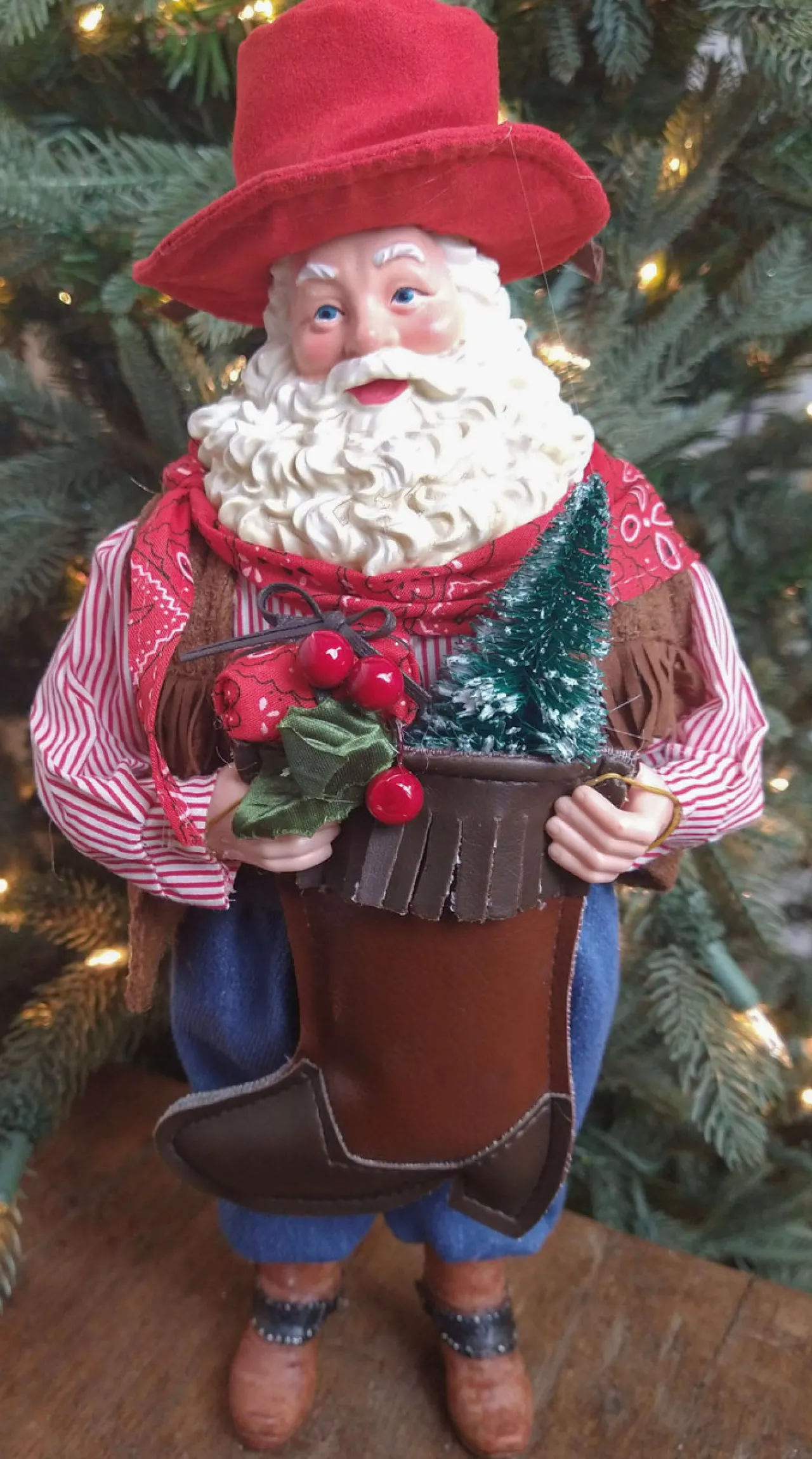 Online 12” Standing Santa - The Nicholas Collection Christmas Accents
