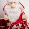 Fashion 20-36” Telescope Long Leg Light Up Santa Figure Christmas Accents
