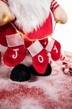 Fashion 20-36” Telescope Long Leg Light Up Santa Figure Christmas Accents