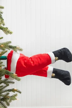 Sale 16" Treeside Santa Kickers Christmas Accents