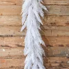 Flash Sale 48" Winter Snowy Cedar Garland Christmas Garlands|Natural Greenery