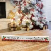 Cheap 23.6 Wood Holiday Block Sign Christmas Accents