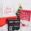 Fashion 4” Wood Holiday Sign Christmas Accents